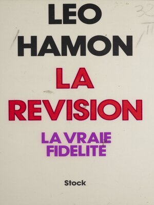 cover image of La Révision